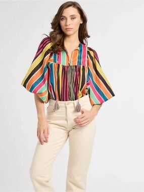 Mille Thalia Blouse Anthropologie Sz XXS